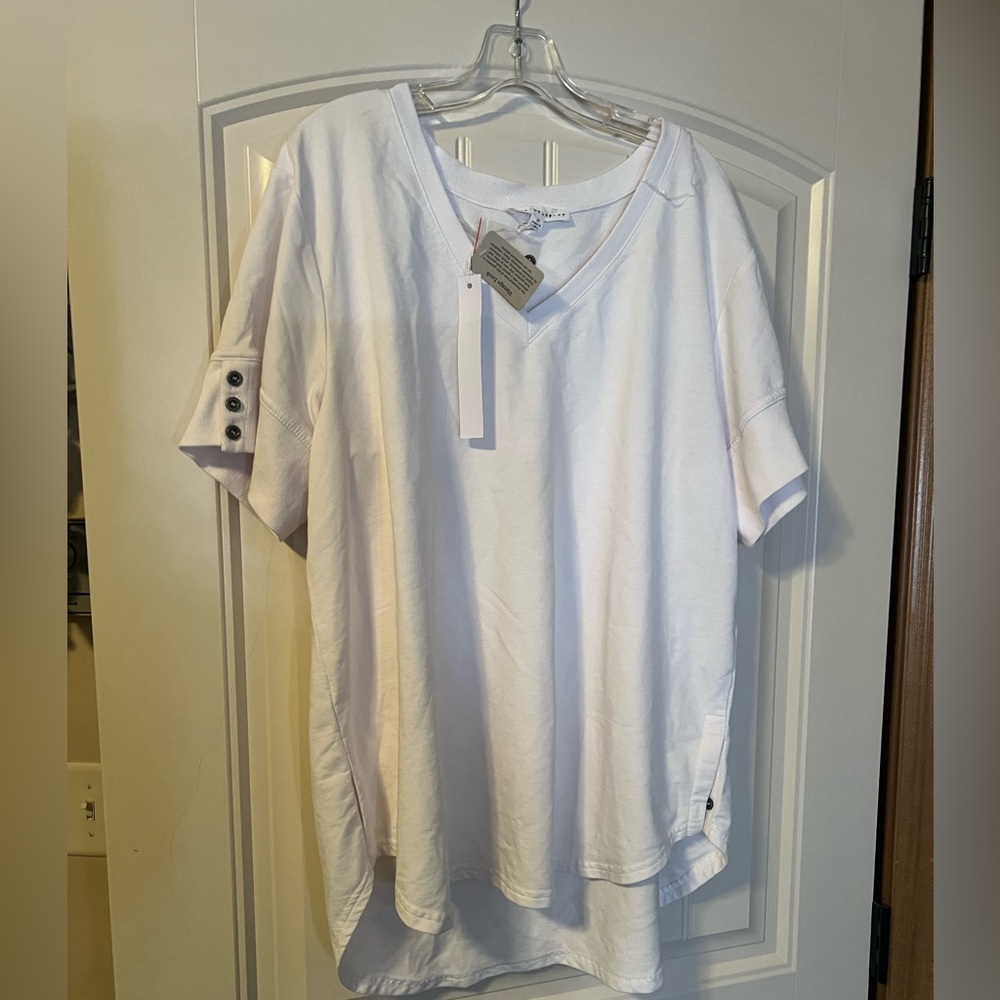 White v neck
